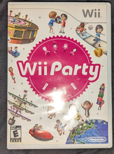 Wii Party Nintendo Wii Complete CIB w/ Manual Tested - Picture 2 of 6