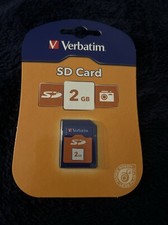 Verbatim 2 GB SD Memory Card For DSLR Camera