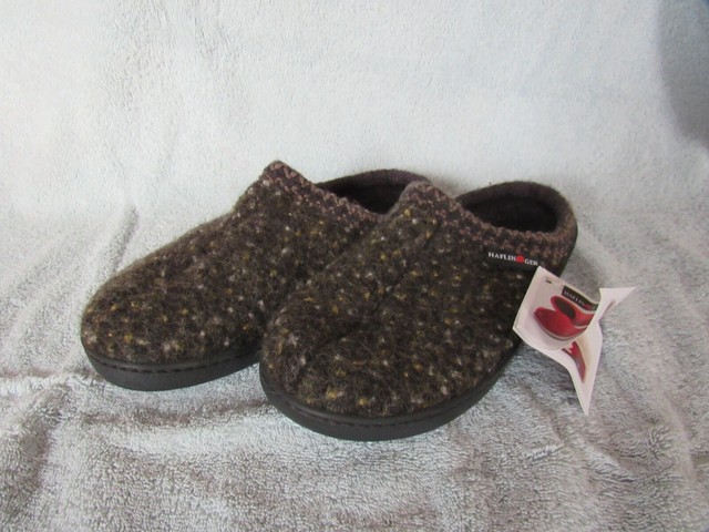 haflinger classic boiled wool slippers