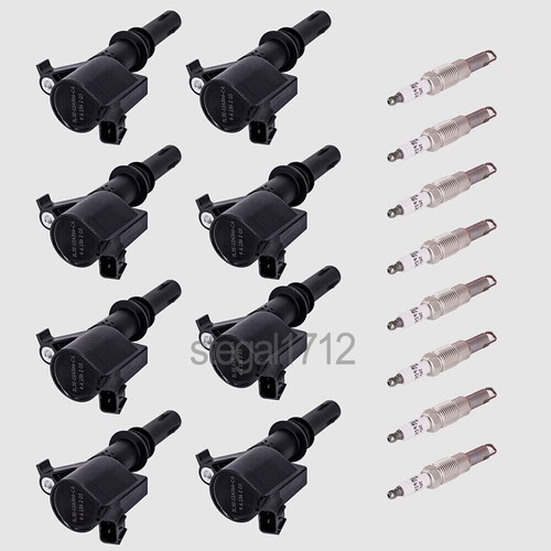 8 packs OEM Genuine DG511 Ignition Coil & Spark Plug SP546 For F150 Ford Lincoln - Bild 7 von 7