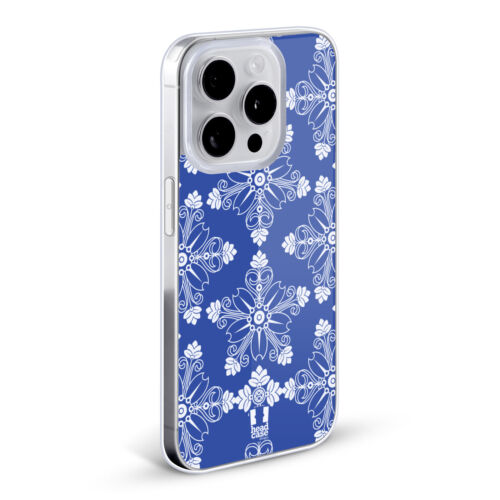 HEAD CASE DESIGNS DAZZLING BLUE PATTERN SOFT GEL CASE FOR APPLE iPHONE PHONES - Picture 2 of 15