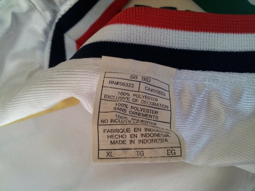 VINTAGE SELTENES NIKE 23 IRISH 6 USA OLIMPIC TEAM LEBRON JAMES WENDETRIKOT GRÖSSE XL - Bild 11 von 11