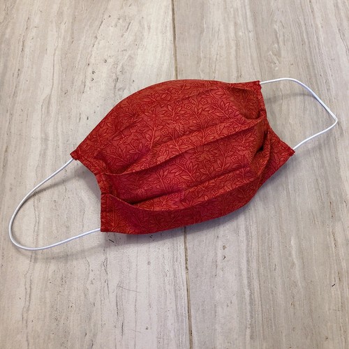 Premium Handmade Cotton Face Mask Filter Packet Washable Reusable - Red Roses - Picture 3 of 7