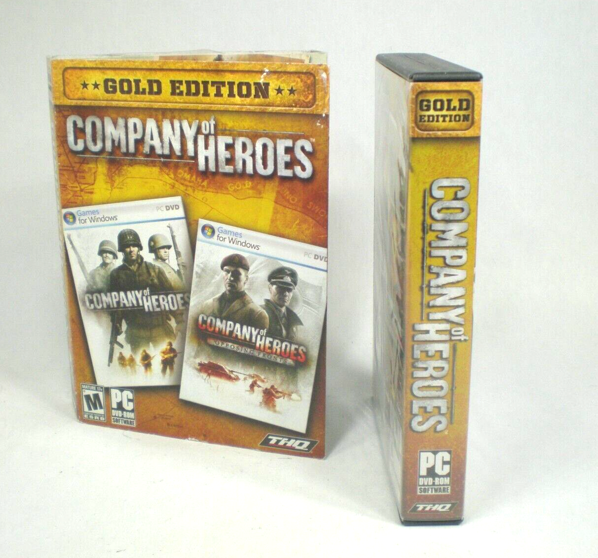 THQ Company of Heroes Gold Edition PC DVD-ROM Game/Manual