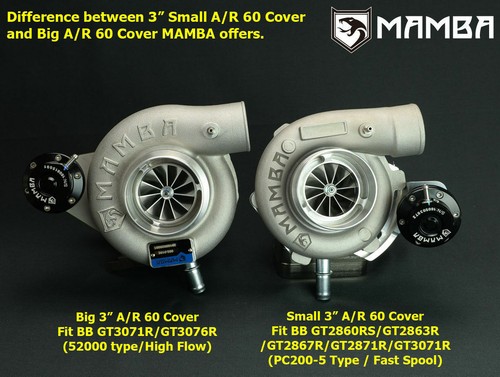 GTX Turbo 98~05 For AUDI VW 1.8T Transverse 3" 5200 GTX2871R w/ .64 T25 5 Bolt - Picture 8 of 12