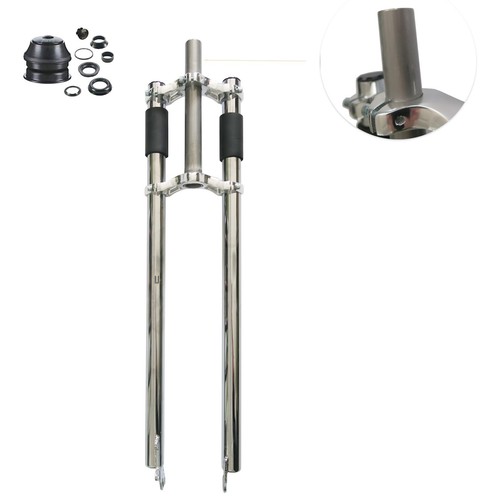 DONSP1986 26"/700C/29" *3.5" Fat Tire Bicycle Fork & Headset, 1-1/8" Threadless - Picture 1 of 7