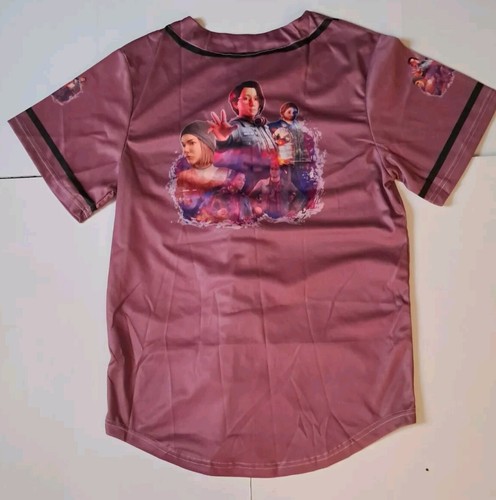 New! Life Is Strange Baseball Jersey True Colors Womens Button Up - Picture 3 of 7