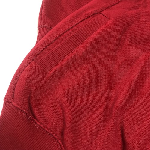 AWDIS Varsity Unisex Contrast Hoodie Sweatshirt Red Size large New Fashion - Picture 6 of 12