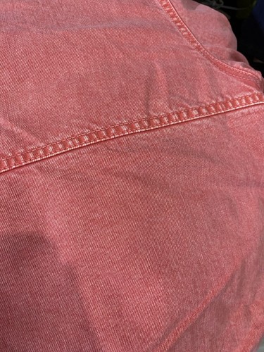 Stussy Double Dye Work Jacket Faded Red M K - Picture 12 of 14