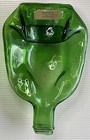 Green Glass Melted Bottle Spoon Rest Bent Neck by Craft Guild in Santa Barbara
