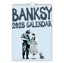 2025 Calendar - Banksy – Art / Creative / Birthday / Christmas