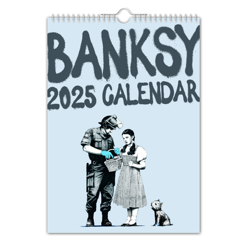 Kalender 2025 - Banksy - Kunst / Kreativ / Geburtstag / Weihnachten - Bild 9 von 16