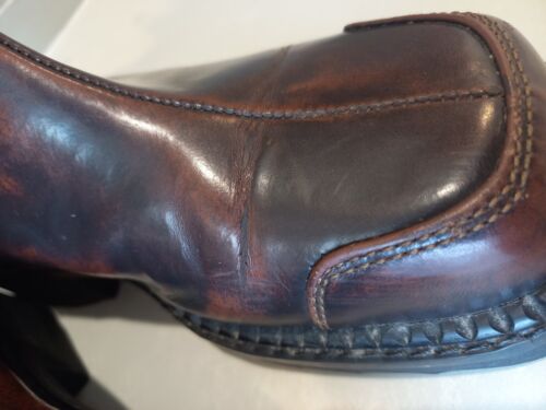 John Fluevog Boots Mens US Size 7.5 Booties Wagons 240 Chunky DDFT - Picture 15 of 18