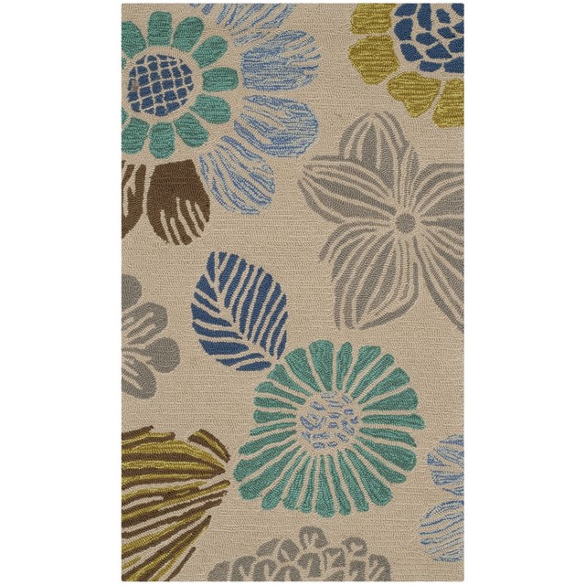 Safavieh Four Seasons 2 3 X 9 Hand Hooked Rug In Gray For Safavieh Hand Hooked Four Seasons Grey Fl Rug 2 3 X