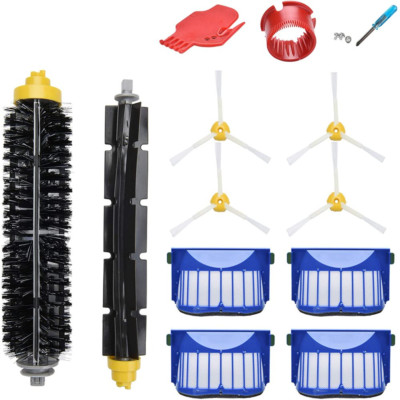 Replacement Accessories Kit Compatible for Roomba 675 677 671 655 645 Robot Vacu