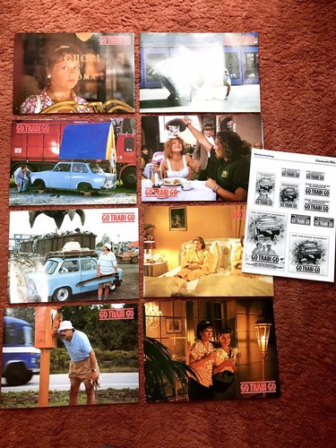 Go Trabi Go 1 und 2 Kinoplakat Poster A1 + je 8 Aushangfotos + Werberatschlag - Bild 4 von 5