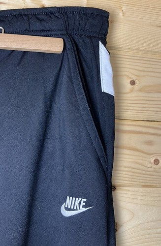 Pantalones de chándal holgados Nike Y2K de colección pantalones negros grises etiqueta 00s grandes en muy buena condición - Imagen 4 de 13