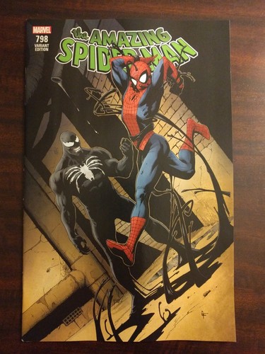 Amazing Spiderman 798 Gary Frank Exclusive Variant & Virgin Comic Set - Picture 4 of 4