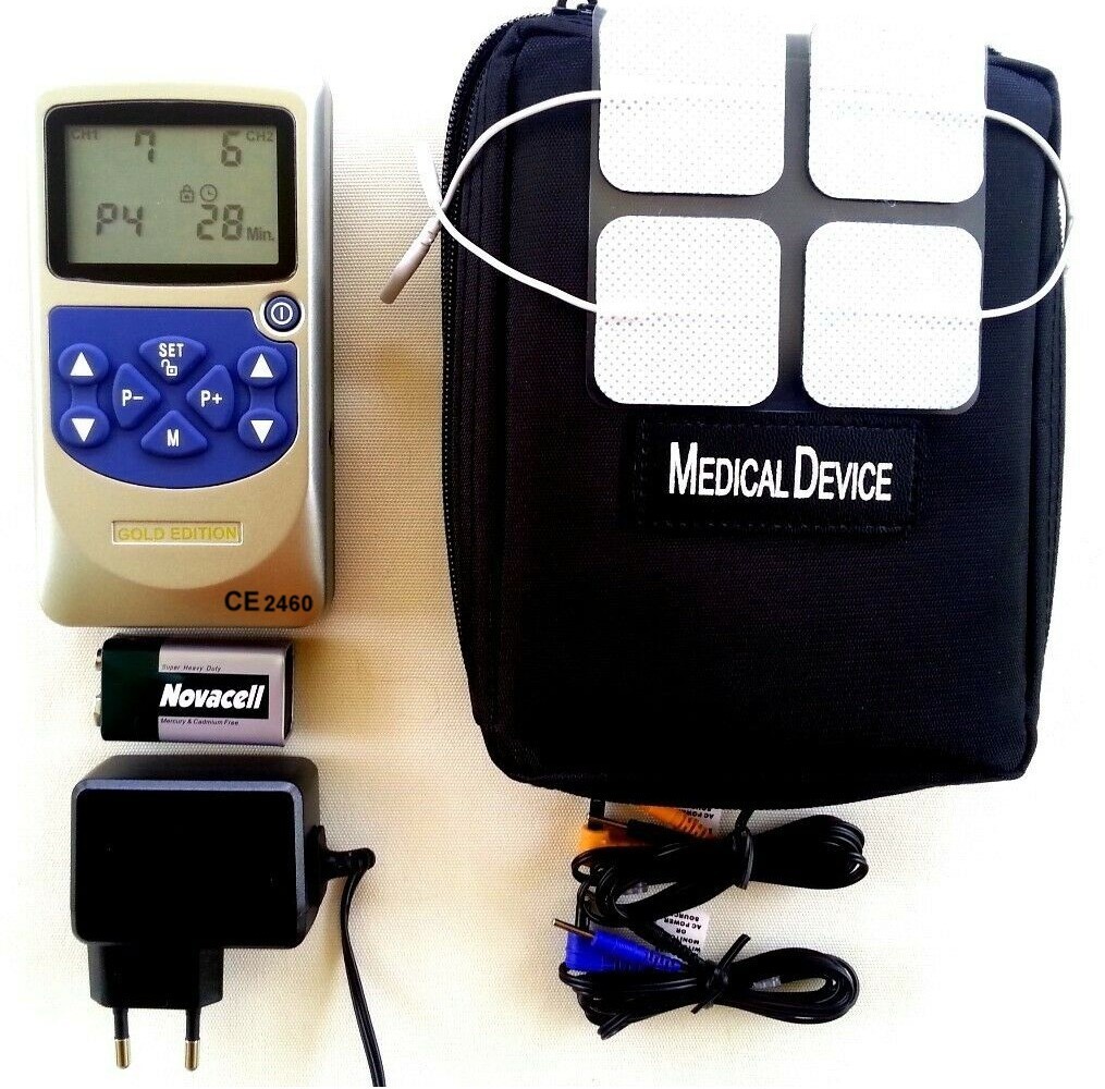 EMS TENS GERÄTE REIZSTROM MUSKELSTIMULATOR SCHMERZTHERAPIE ELEKTROTHERAPIE ESTIM