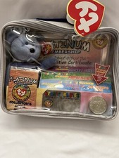 Ty Beanie Babies Official Club Platinum Edition Membership Bag 1999 NEW/SEALED