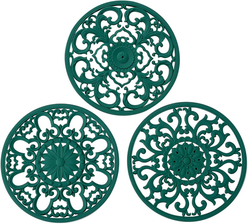 Extra Thick Silicone Trivet Mat for Hot Dishes, Hot Pots and Pans, Pot Holder, H - Picture 12 of 12