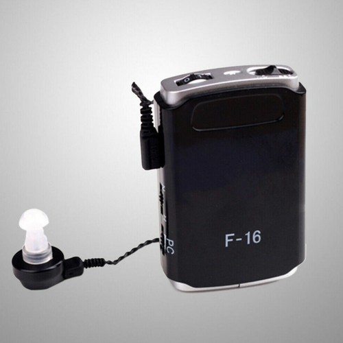 Amplificador de sonido de voz para audífonos F-16 volumen ajustable para personas mayores - Imagen 6 de 8