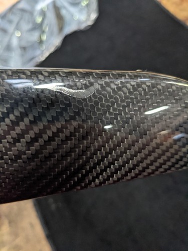 2013 MERCEDES CLS63 AMG (W218) CARBON FIBER DASH & DOOR TRIM PANEL SET - Picture 22 of 23