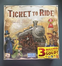 Days of Wonder Ticket To Ride by Alan R. Moon Train Adventure Board Game