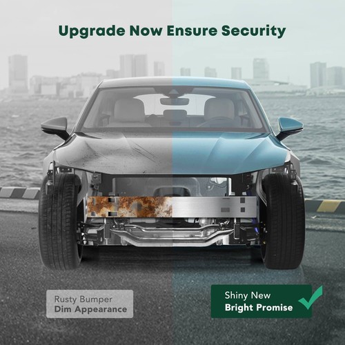 Front Side Bumper Reinforcement with CAPA for Nissan Versa 2020-2025 Kicks Steel - Picture 7 of 9