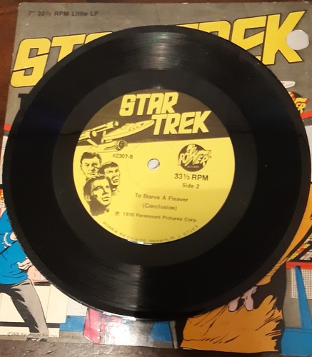 Vintage Star Trek Record - To Starve a Fever, 7" 33 1/3 RPM - Bild 3 von 4