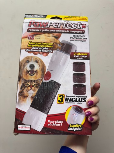 Bell+Howell Pawn Perfect Pet Nail Trimmer 2337FEDES BRAND New - Picture 2 of 3
