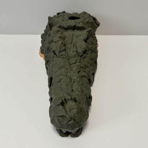 Schleich Wild Life Croco Jungle Research Station Cocodrilo Montaña Juego CABEZA - Imagen 4 de 10