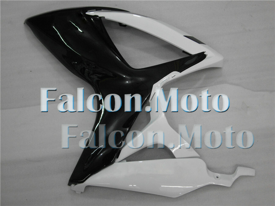 Injection Fairing Kit Bodywork Fit for 2006-2007 GSXR 600 750 K6 Black White aCR image
