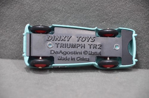 DeAgostini Atlas Dinky Toys 111 Triumph TR2 deportivo diecast modelo de coche caja 1:43 - Imagen 14 de 14