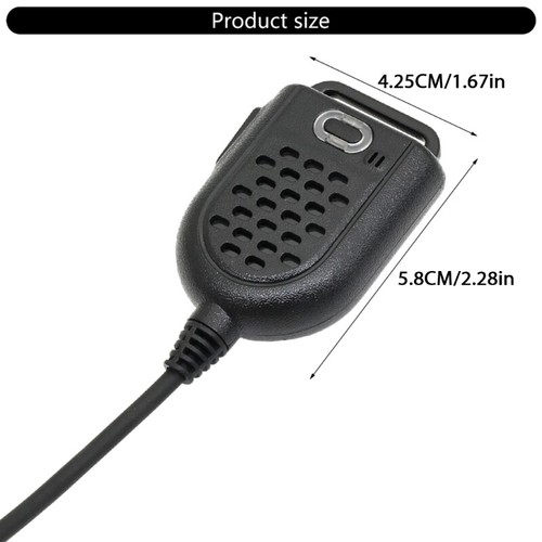 Portable Speaker Microphone for Enhancing Outdoor Event and Radio Communication - Zdjęcie 8 z 8