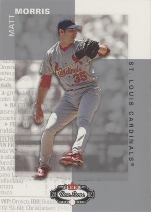 2002 Fleer Box Score - Matt Morris #81 - 1 of 1
