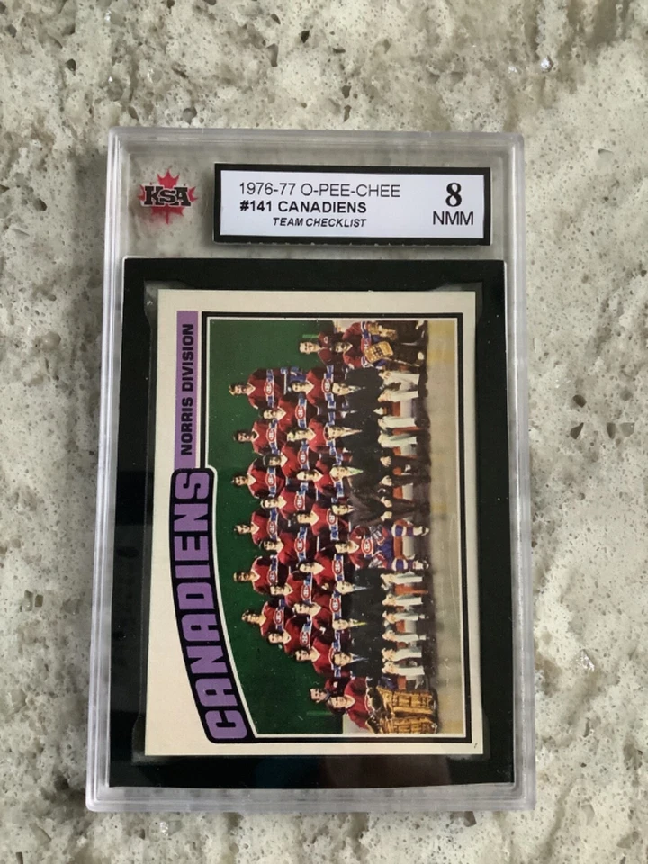 1976-77 OPC  Team Checklist! KSA 8-9.5 🏒U-PICK $44.99 EACH 🏒 RR157 to R161 - Image 2 of 4