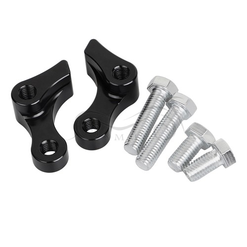 1 Inch Black Lowering Slam Drop Rear Kit For Harley Dyna Wide Glide 1995-2005 US - Bild 3 von 11