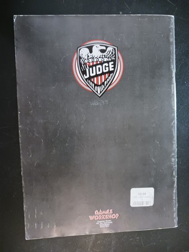1987 Judge Dredd Slaughter Margin Roleplaying Scenario RPG Halliwell book only - Imagen 2 de 9