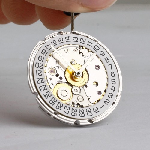White/Gold Retro Clone 25 Jewels Automatic Watch Movement For ETA 2824 2824-2 H - Picture 11 of 22