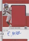 2021 Panini National Treasures Collegiate Elijah Moore #51