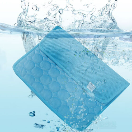 Dog Cooling Mat Pressure Activated Pet Cat Cooling Gel Pad Bed Summer - Picture 10 of 14