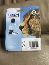Epson Singlepack Black T0711 DURABrite Ultra Ink - Black EXP 2015