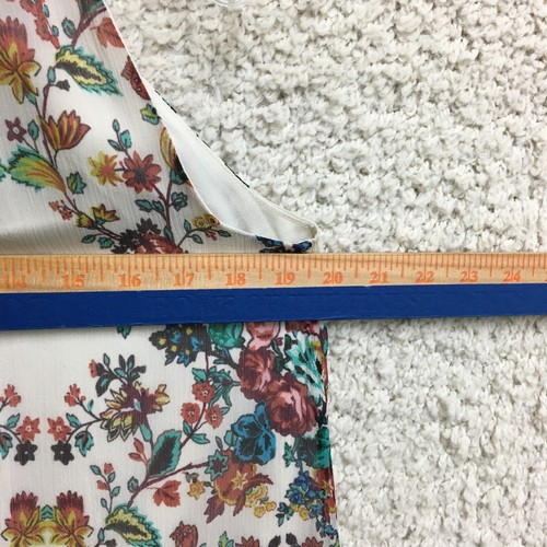 Lucky Brand Dress Small Adult Beige Floral Midi Shift Halter A Line Boho Womens - Picture 8 of 9