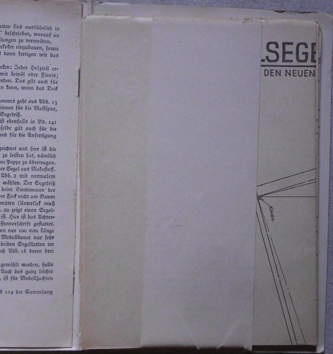Artur Tiller Modellbogen Bauanleitung, Seefalke Modell Segelyacht der Klasse "E" - Bild 3 von 3