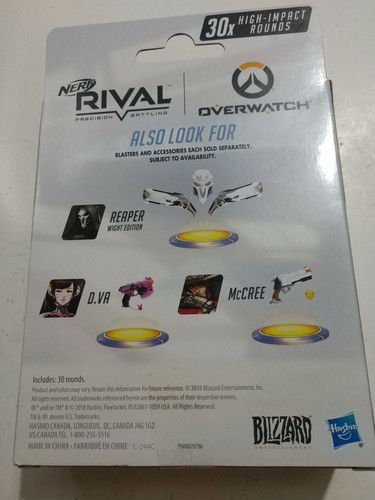 Nerf Overwatch Rival 30 runde Nachfüllpackung für Overwatch Rival Blaster - Bild 2 von 3