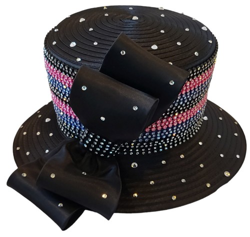 Rocking Designer Couture Church Hats at Derby Events Church Satin Ribbon - Picture 4 of 7