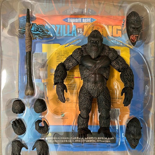 DMHTOY In-Stock HIYA Exqiosote Basic Godzilla VS Kong GVK Kong 1.0 Action Figure - Picture 2 of 4