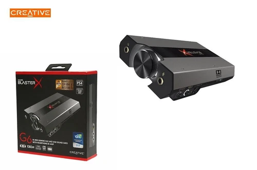 "Creative Sound Blaster X G6 - Premium USB DAC & Amplifier for Gamers
