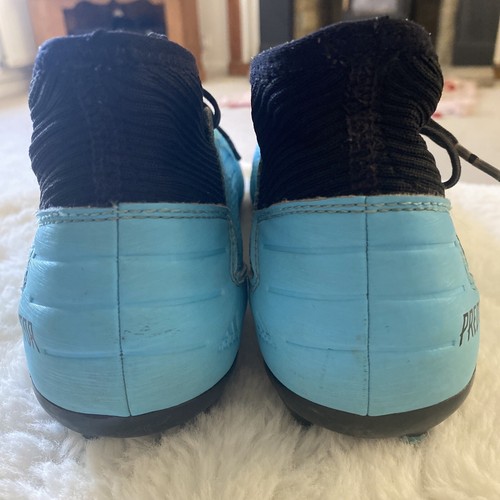 Adidas Predator Sock Football Boots Artificial Grass UK8 Used Turquoise Aqua - 第 8/8 張圖片